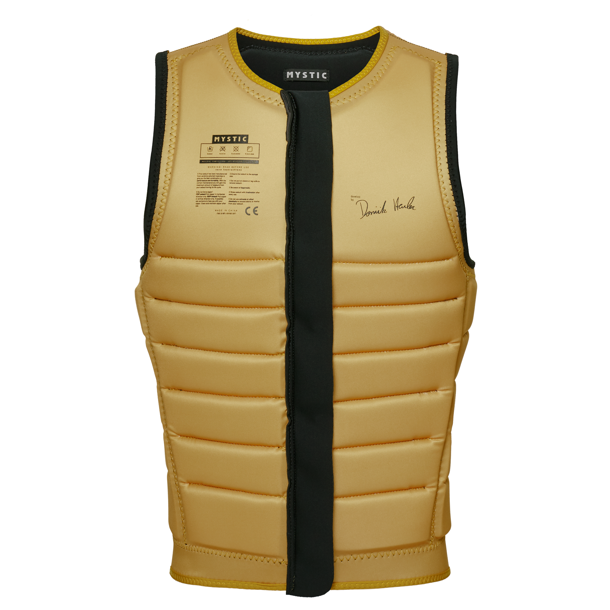 2023- Mystic- The DOM Impact Vest Front Zip- Double sided