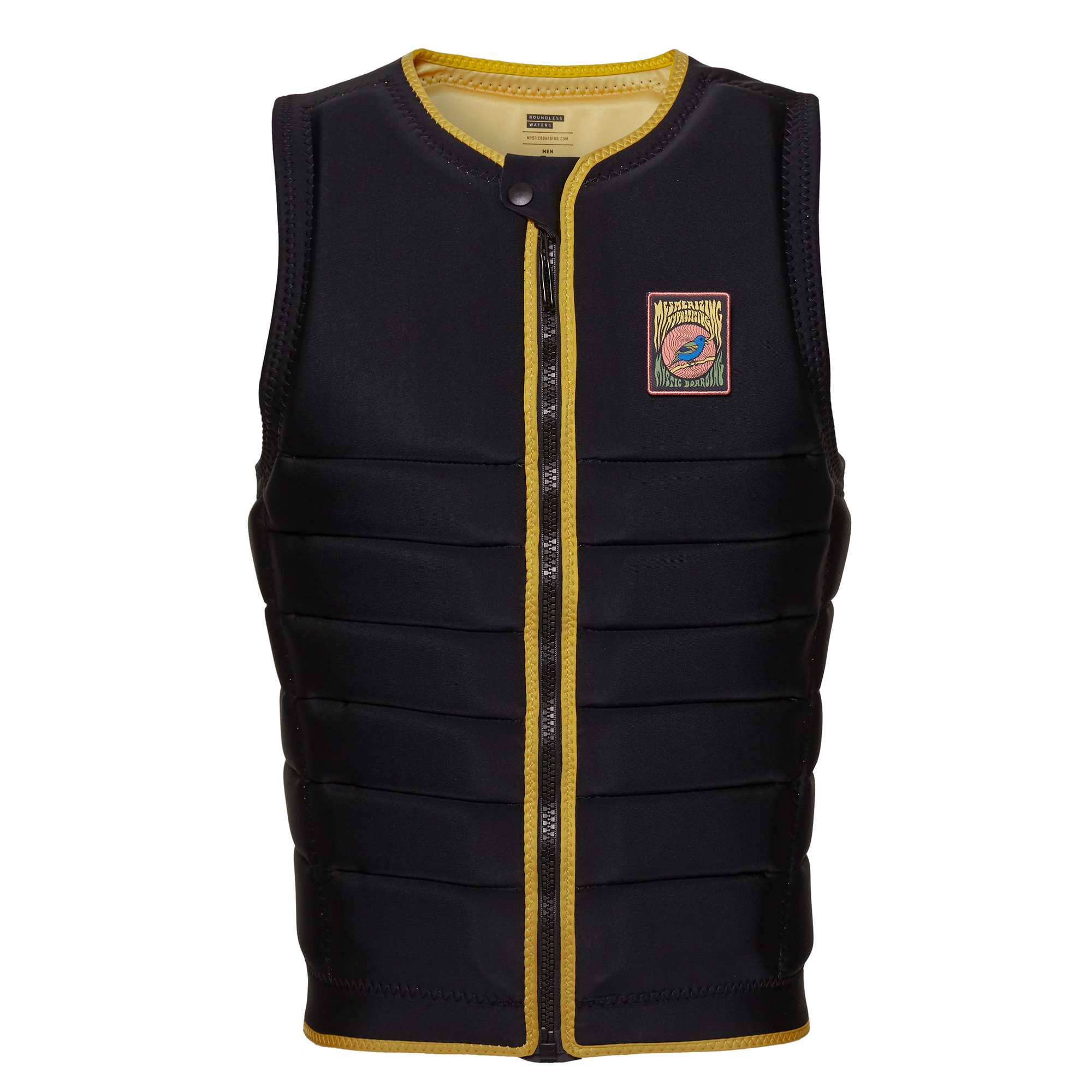 2023- Mystic- The DOM Impact Vest Front Zip- Double sided