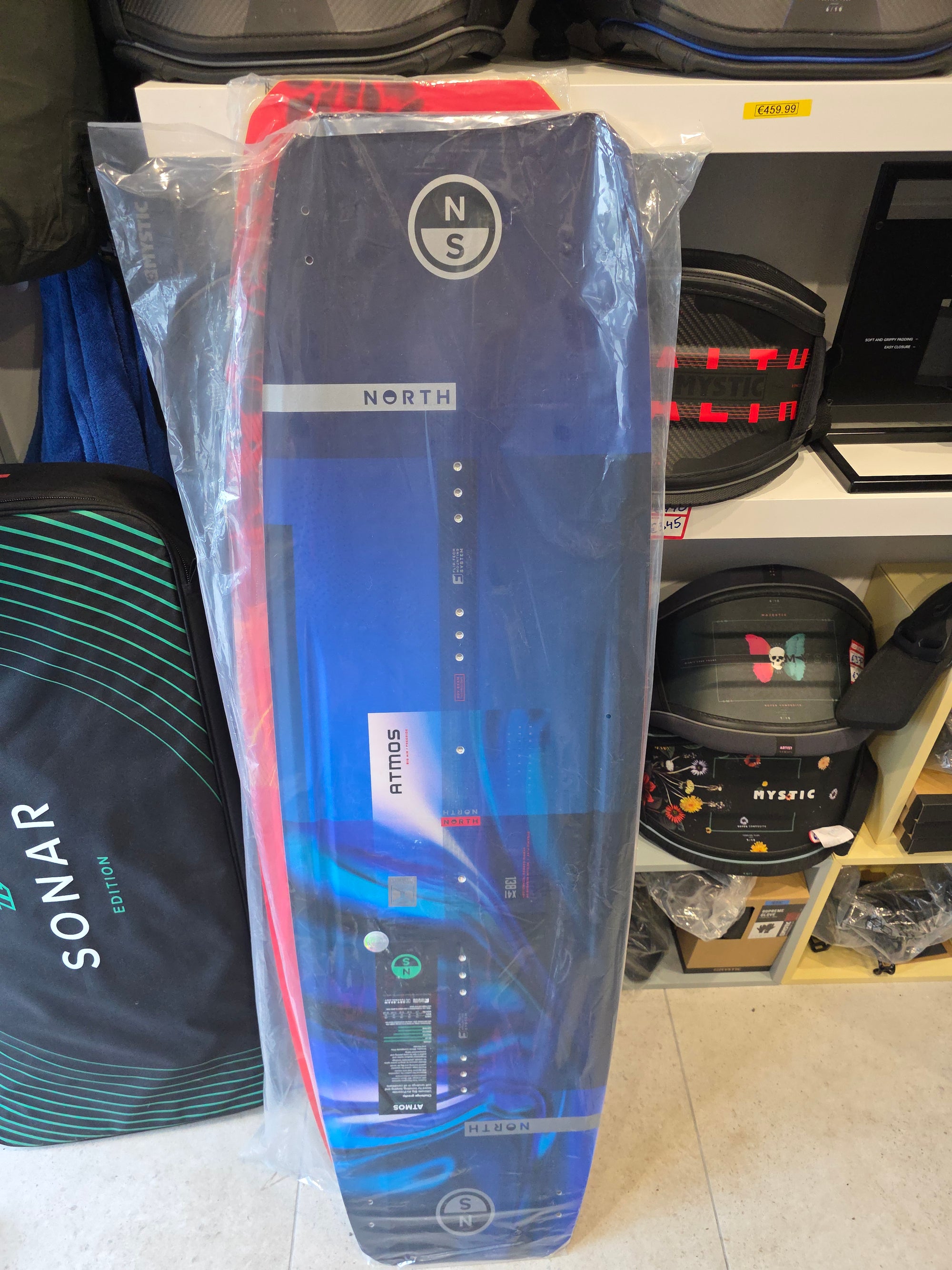 North Package - Reach 9m N-Max2, ATMOS 138 x 41cm, Flex or flex pro bindings, free Navigator bar + free pump