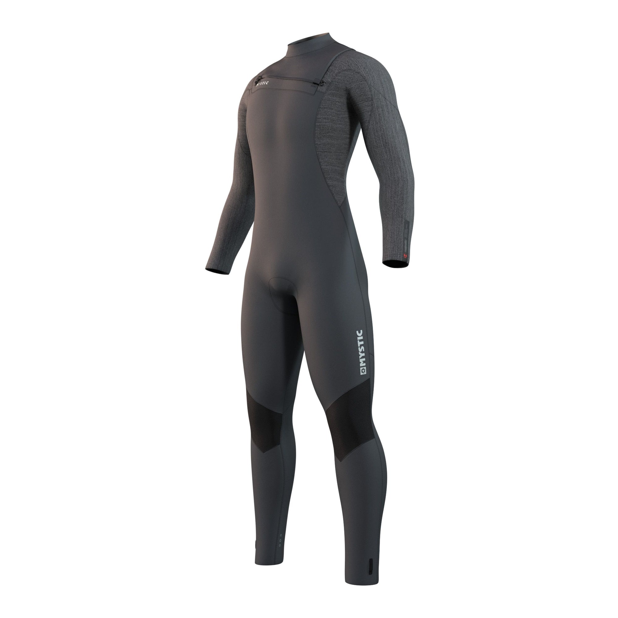 2022- Mystic- Mens Majestic Fullsuit 5/4mm Front zip- grey