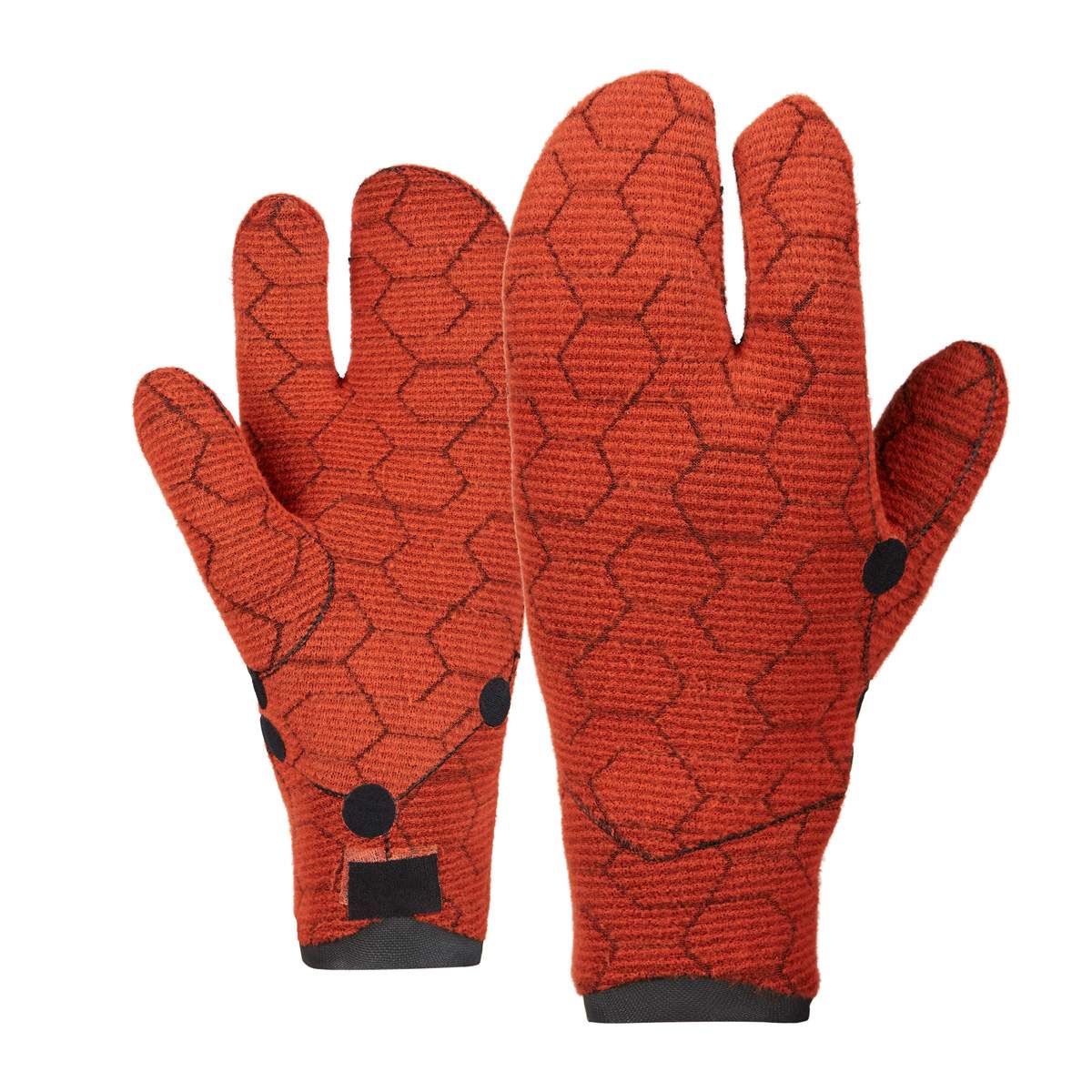 2022- Mystic- Supreme Glove 5mm Lobster- Black
