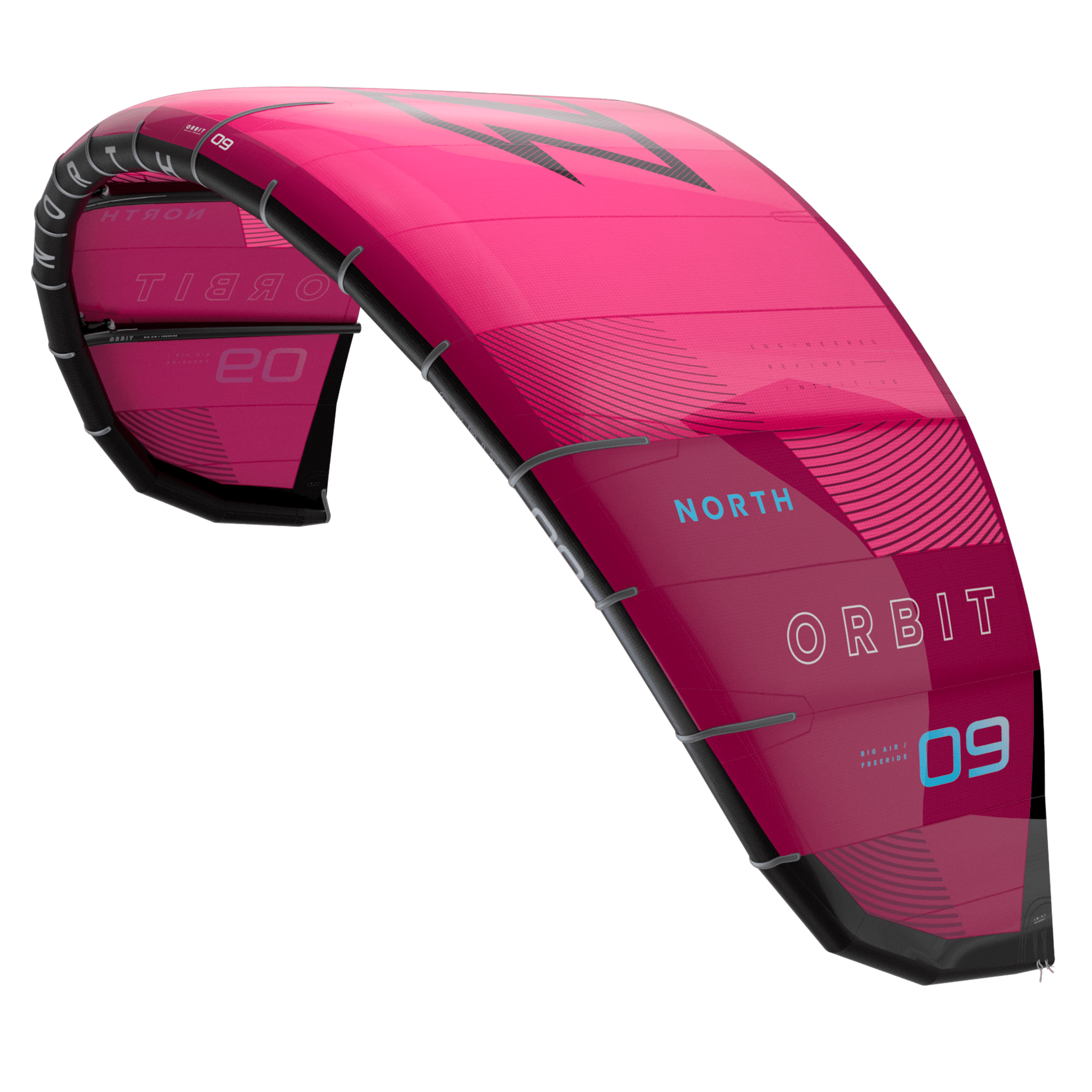 North Orbit 2023 Brand New- 12m (King of the Air- Rubine Red)