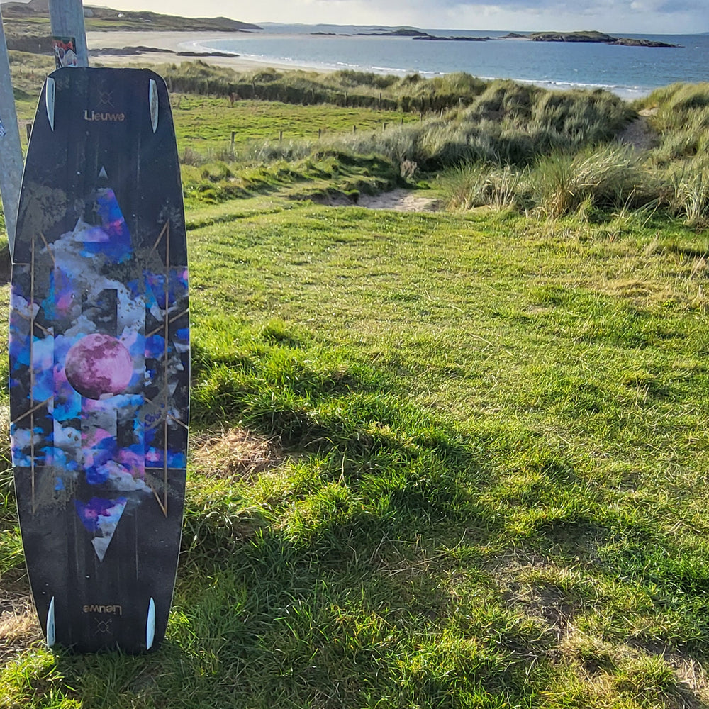 LIEUWE- Shotgun 1st ride on the West Coast- custom kiteboards- Paddyintheelements Exclusive Galway