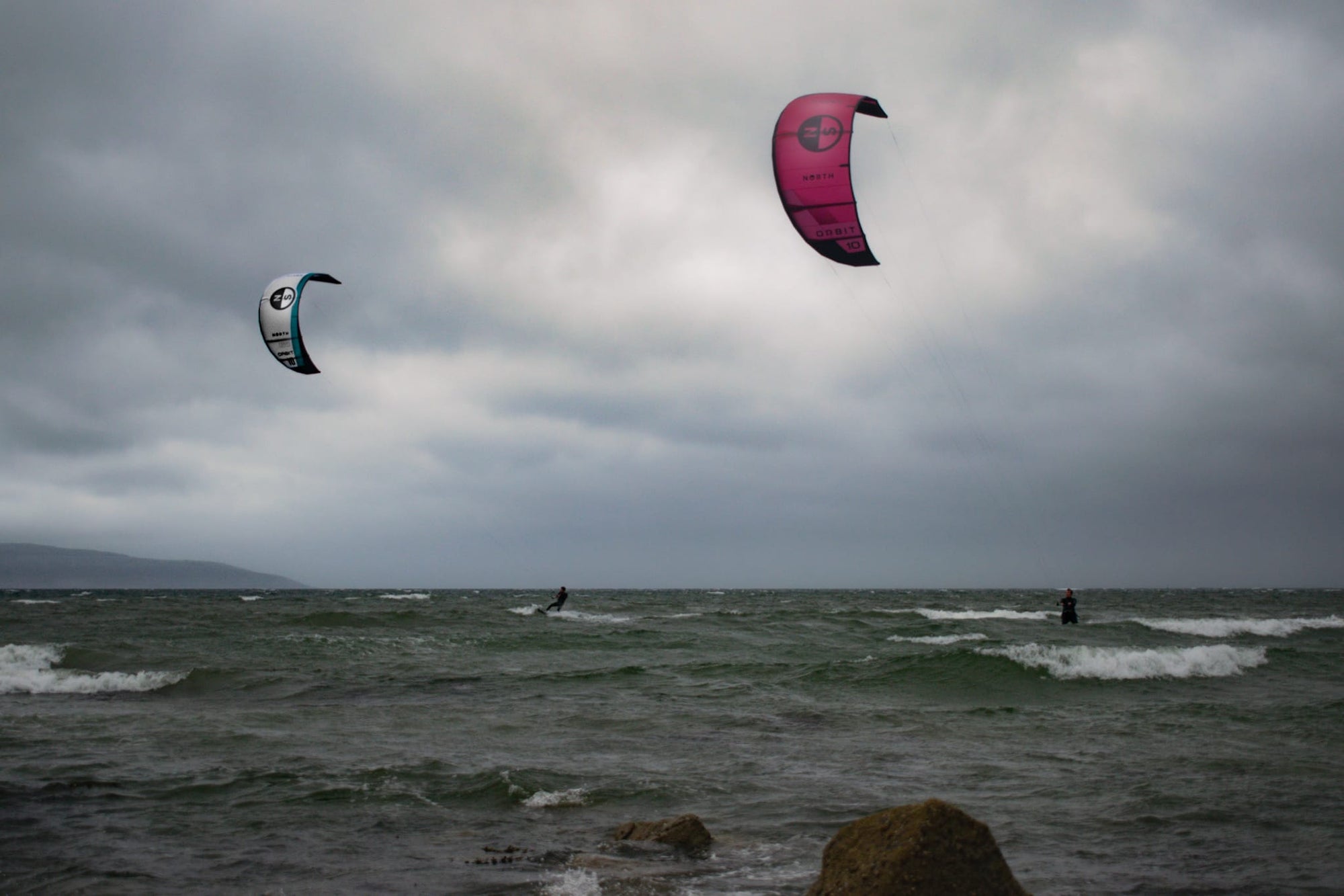 Kitesurfing lessons on Galway's safe sandy lagoon