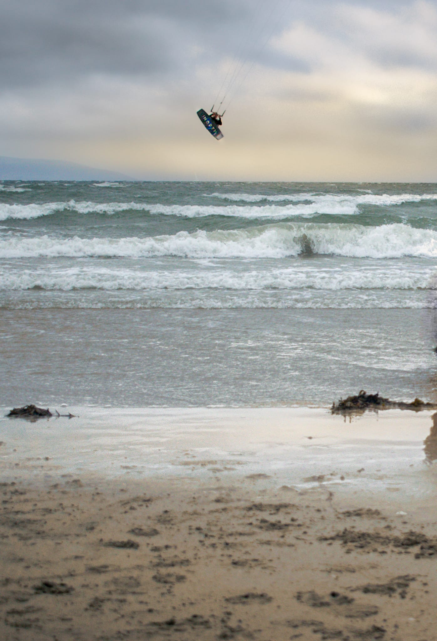 Kitesurfing lesson at Silverstrand, Galway