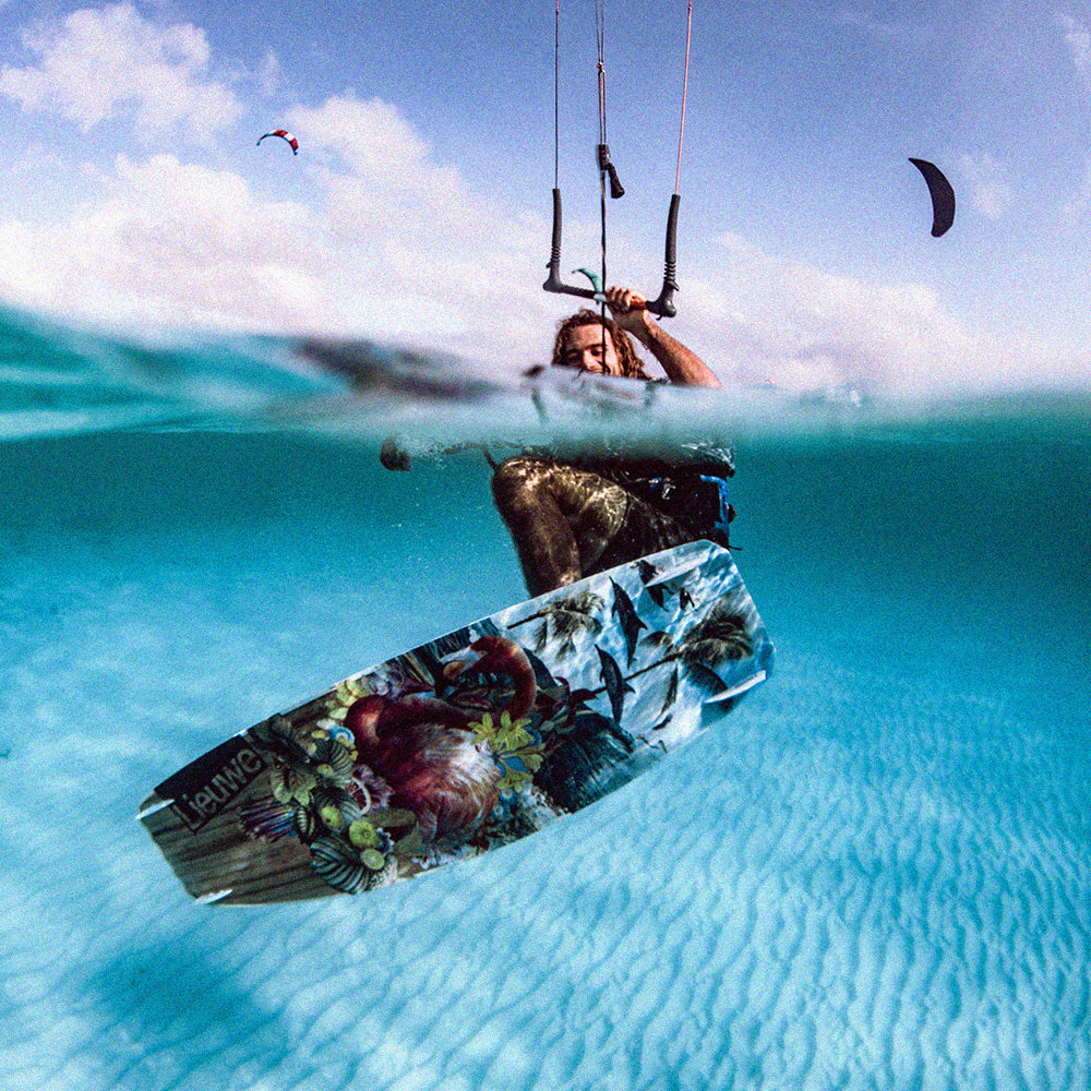 Paddyintheelements now exclusively partnered with LIEUWE Custom Kiteboards