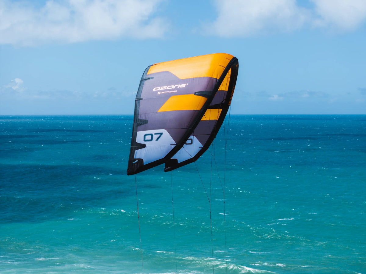 Ozone Reflex kite in action — Reflex vs Vortex V2 Ultra-X comparison, Ozone dealer Galway, Ireland