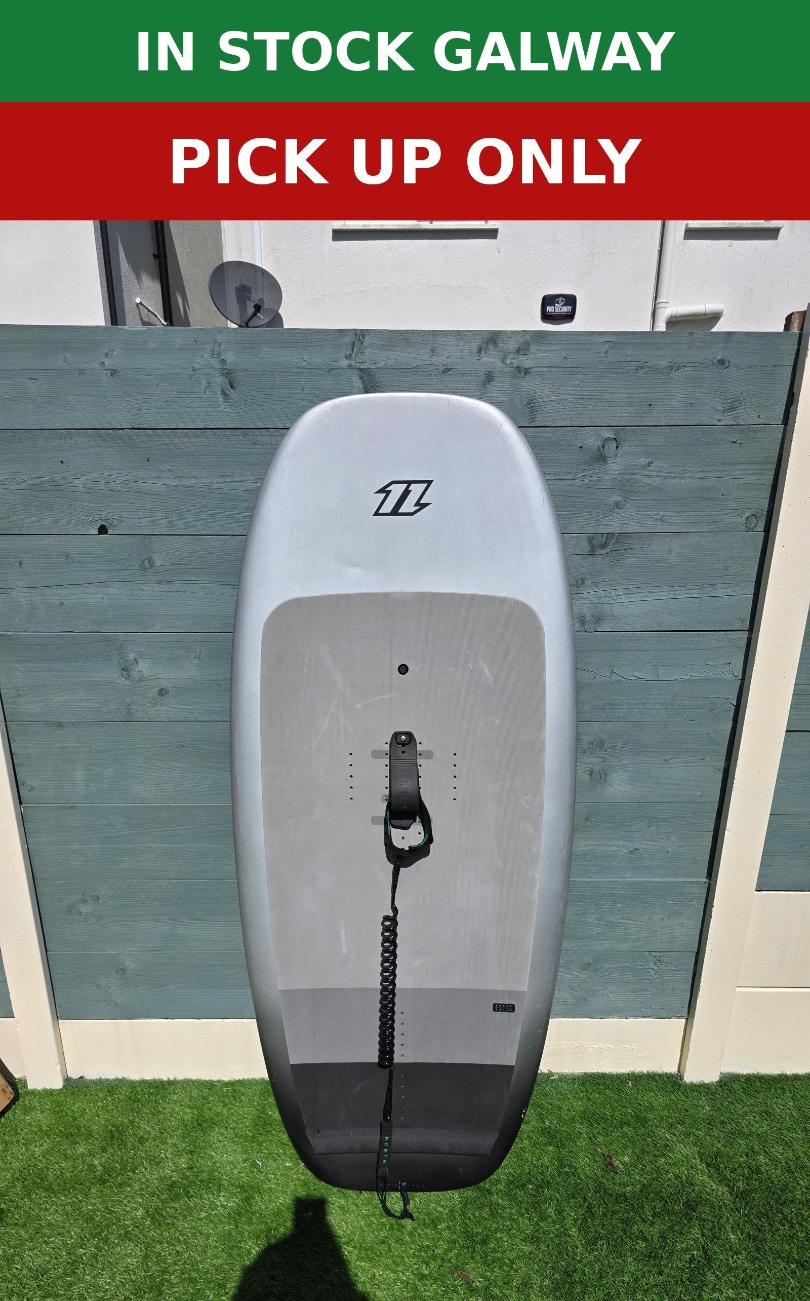 Ex-demo North Seek wing foil board for sale at Paddy in the Elements, Galway