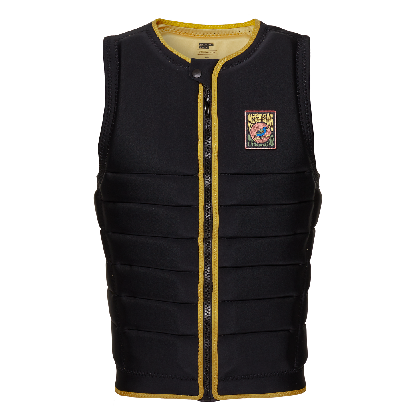 2023- Mystic- The DOM Impact Vest Front Zip- Double sided