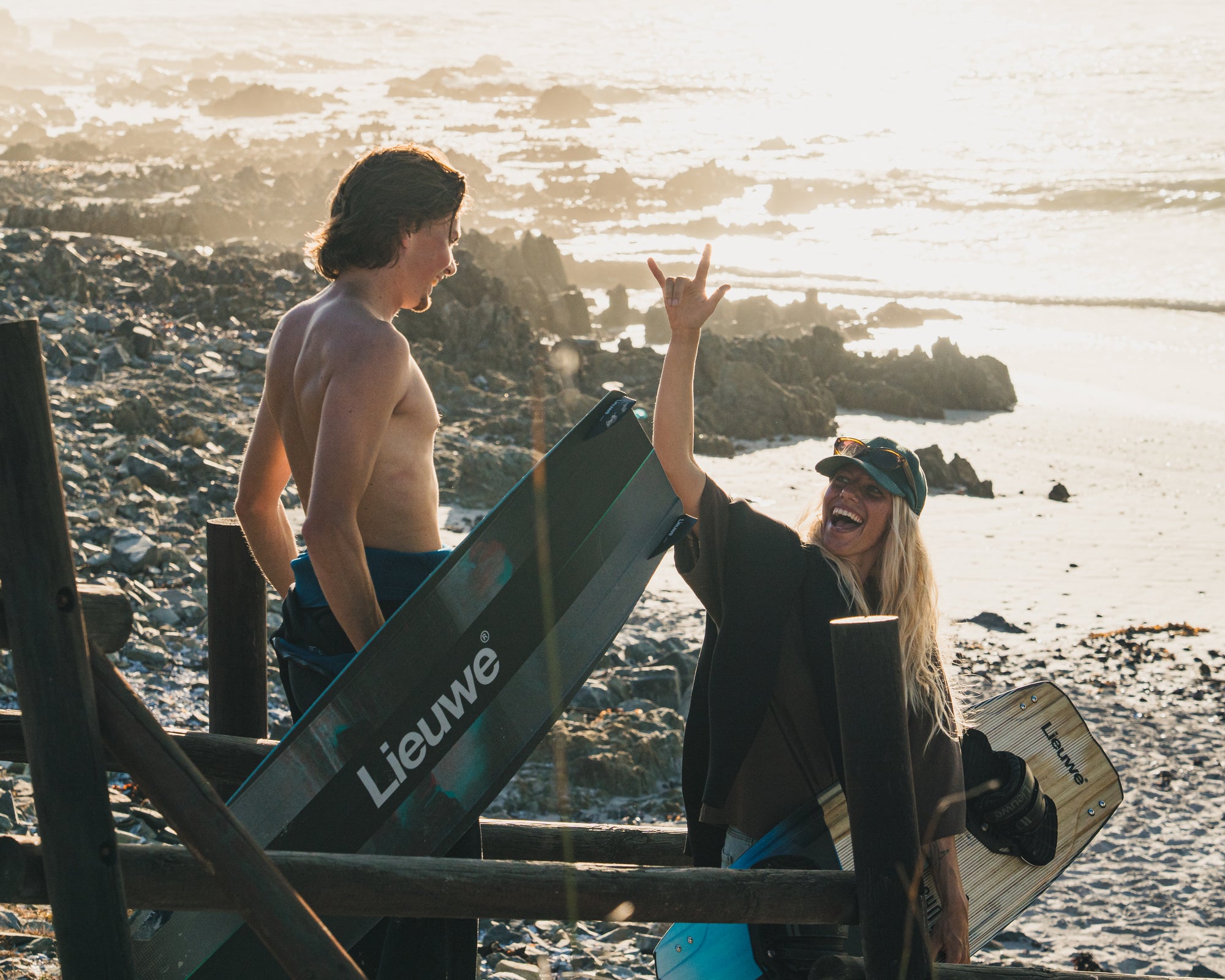 Lieuwe Brute – kitesurfing action