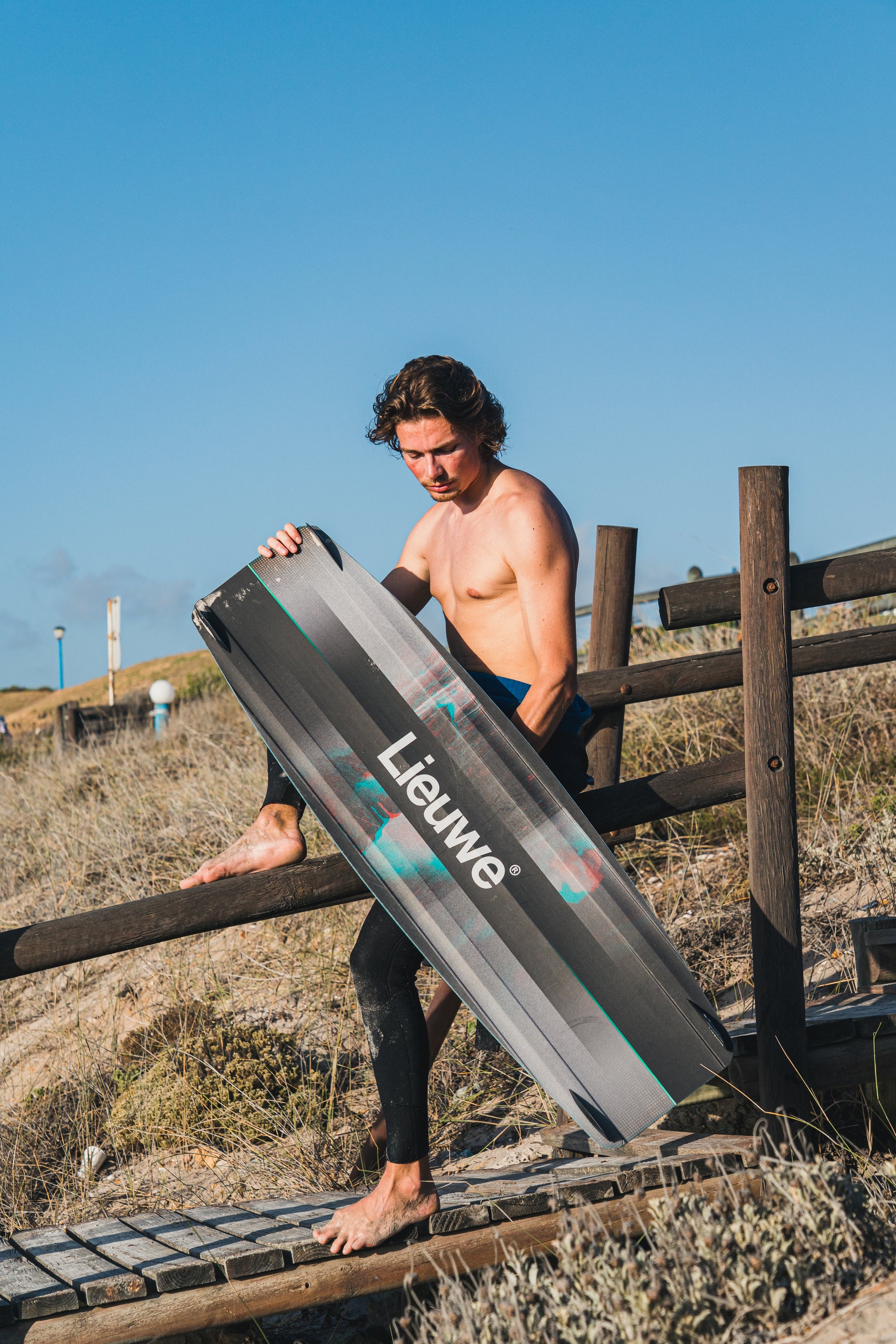 Lieuwe Brute – kitesurfing action