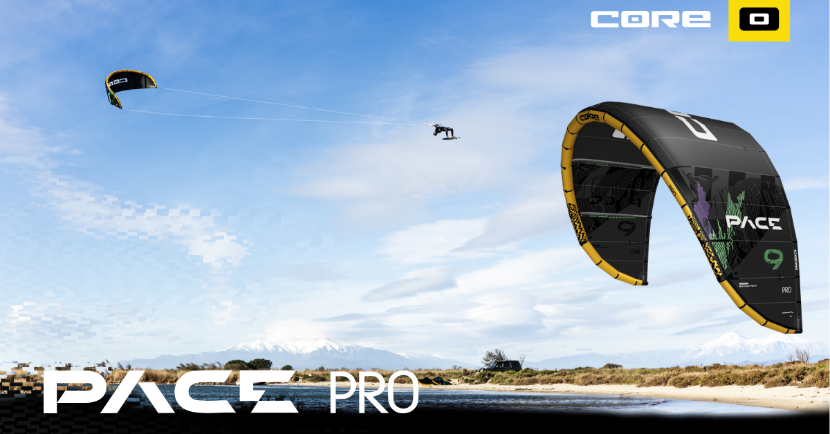 Core Pace Pro 2 big air kite, exclusively at Paddy in the Elements Ireland