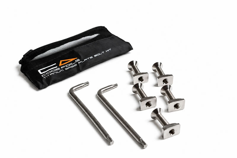 Code Foils titanium base plate bolt kit