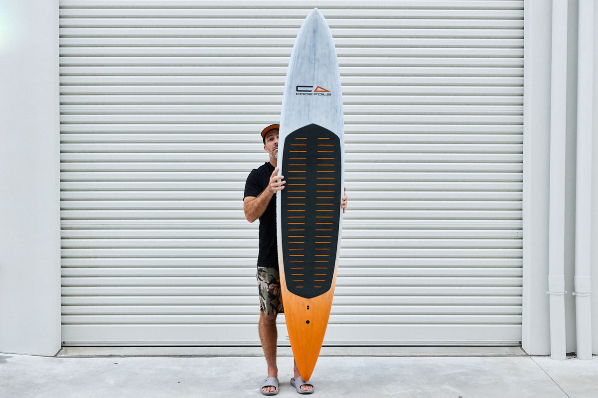 Code Foils Downwind SUP Board – deck