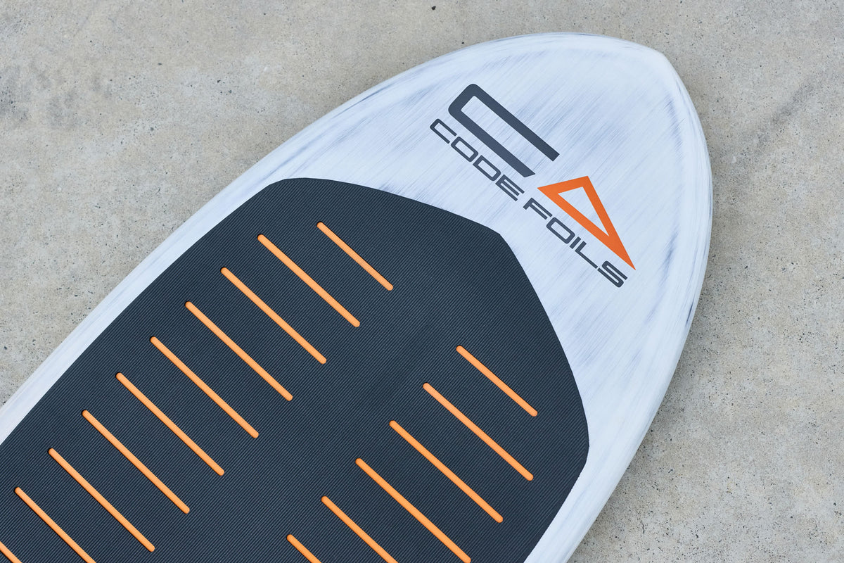 Code Foils Prone Board – rail detail