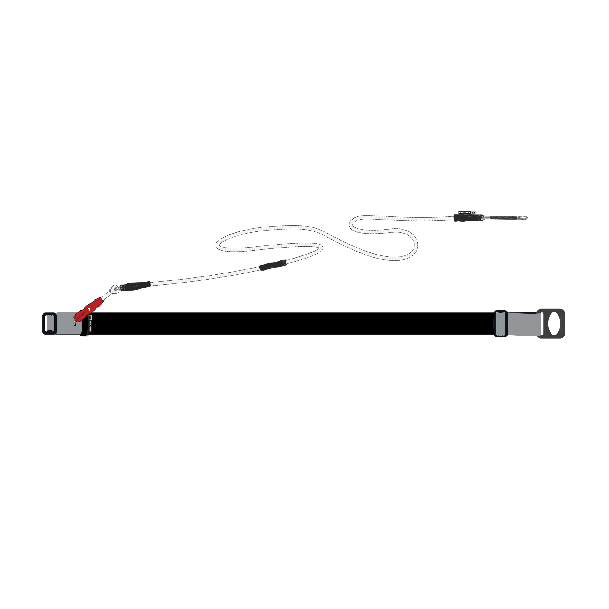 Core Wingfoil Waistbelt Leash 2.0 — official Core product image