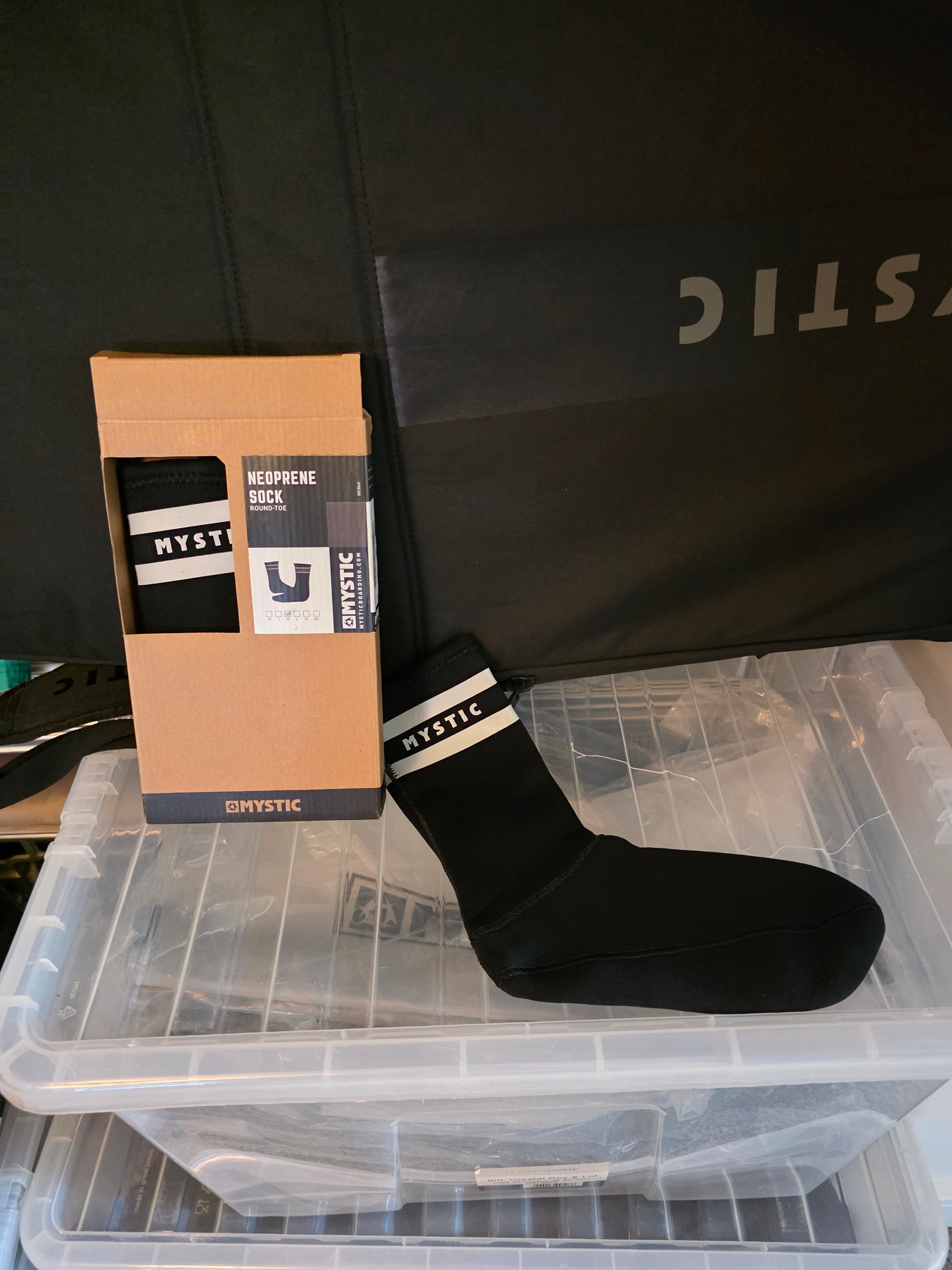 Mystic Neoprene Socks – Round Toe