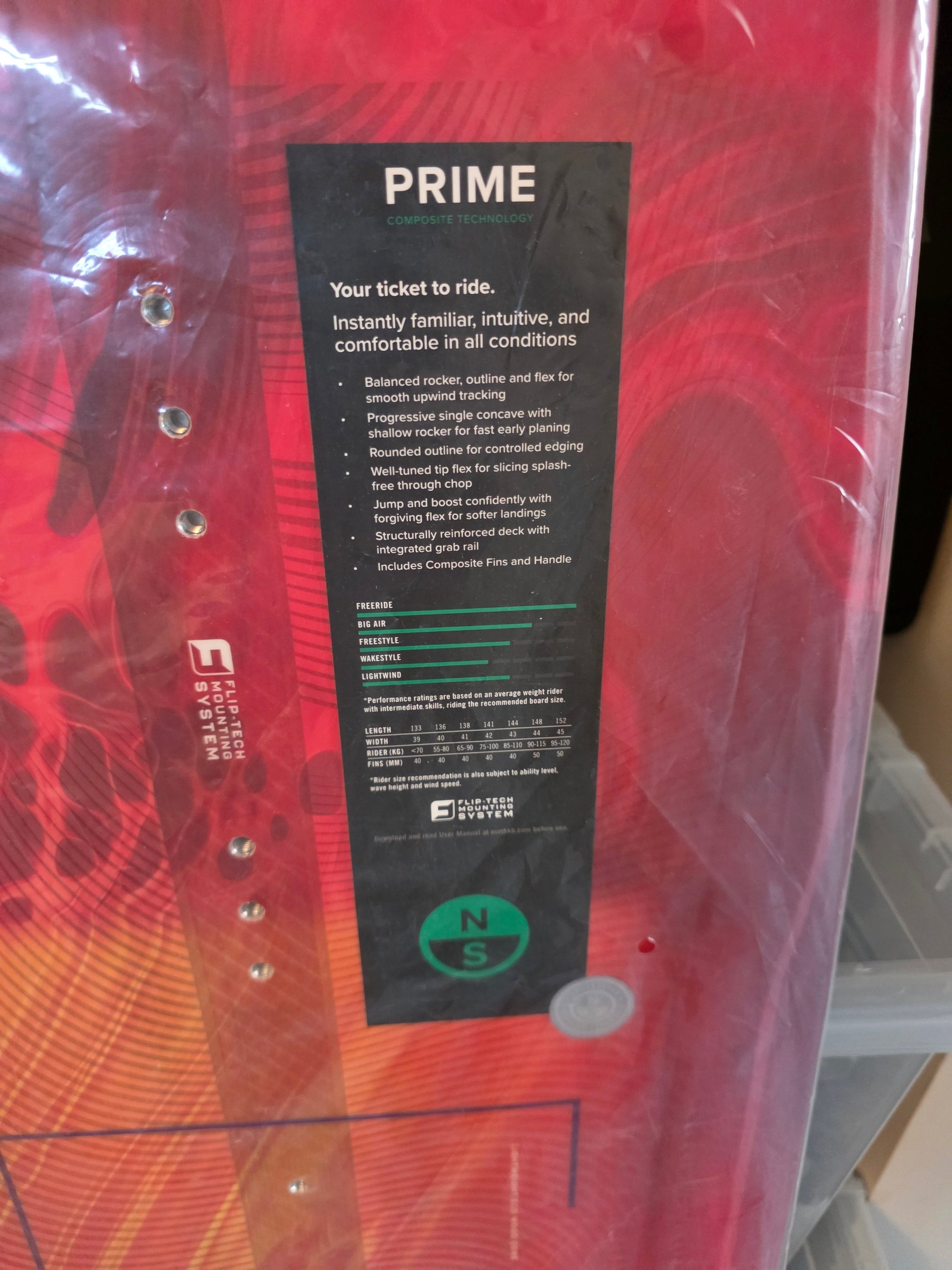 North Prime TT fins