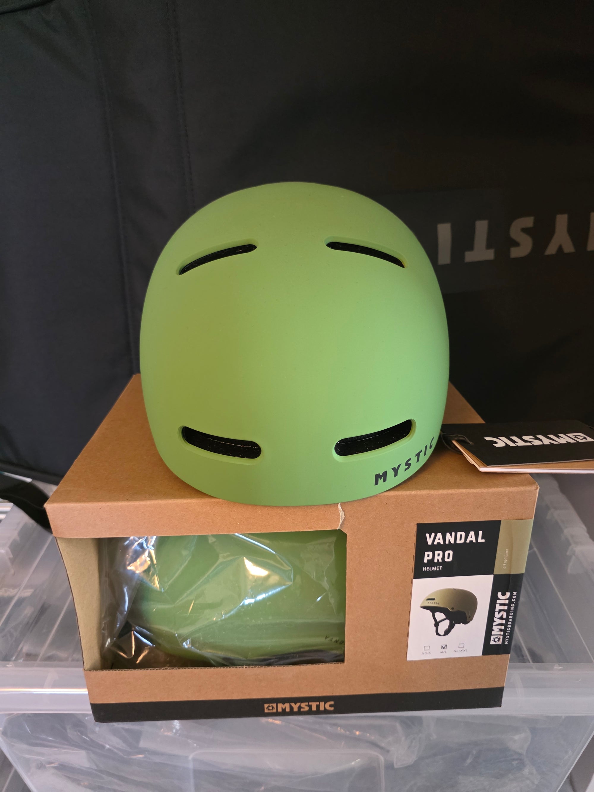 Mystic Vandal Pro Helmet – Soft Green