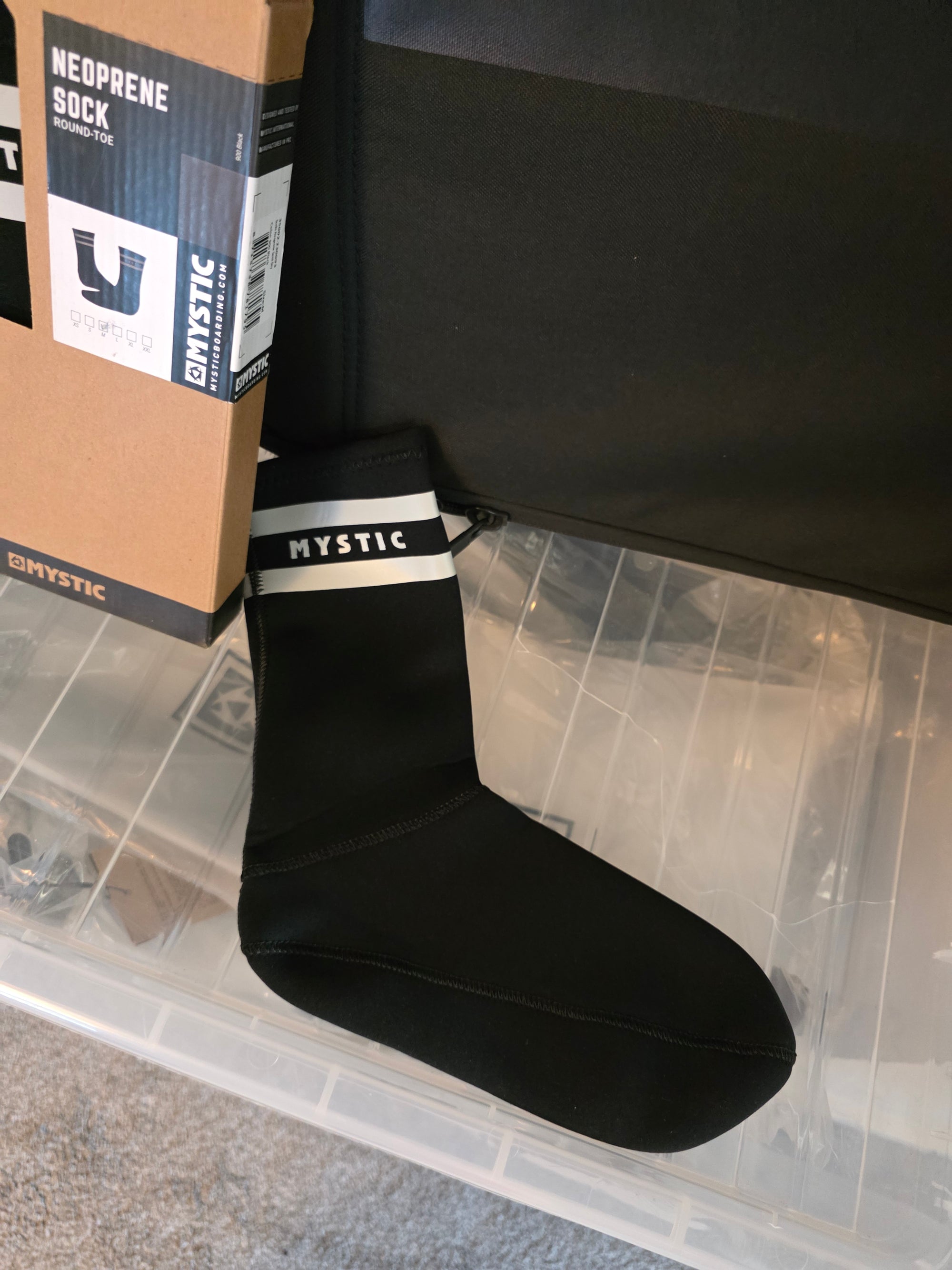Mystic Neoprene Socks – Round Toe