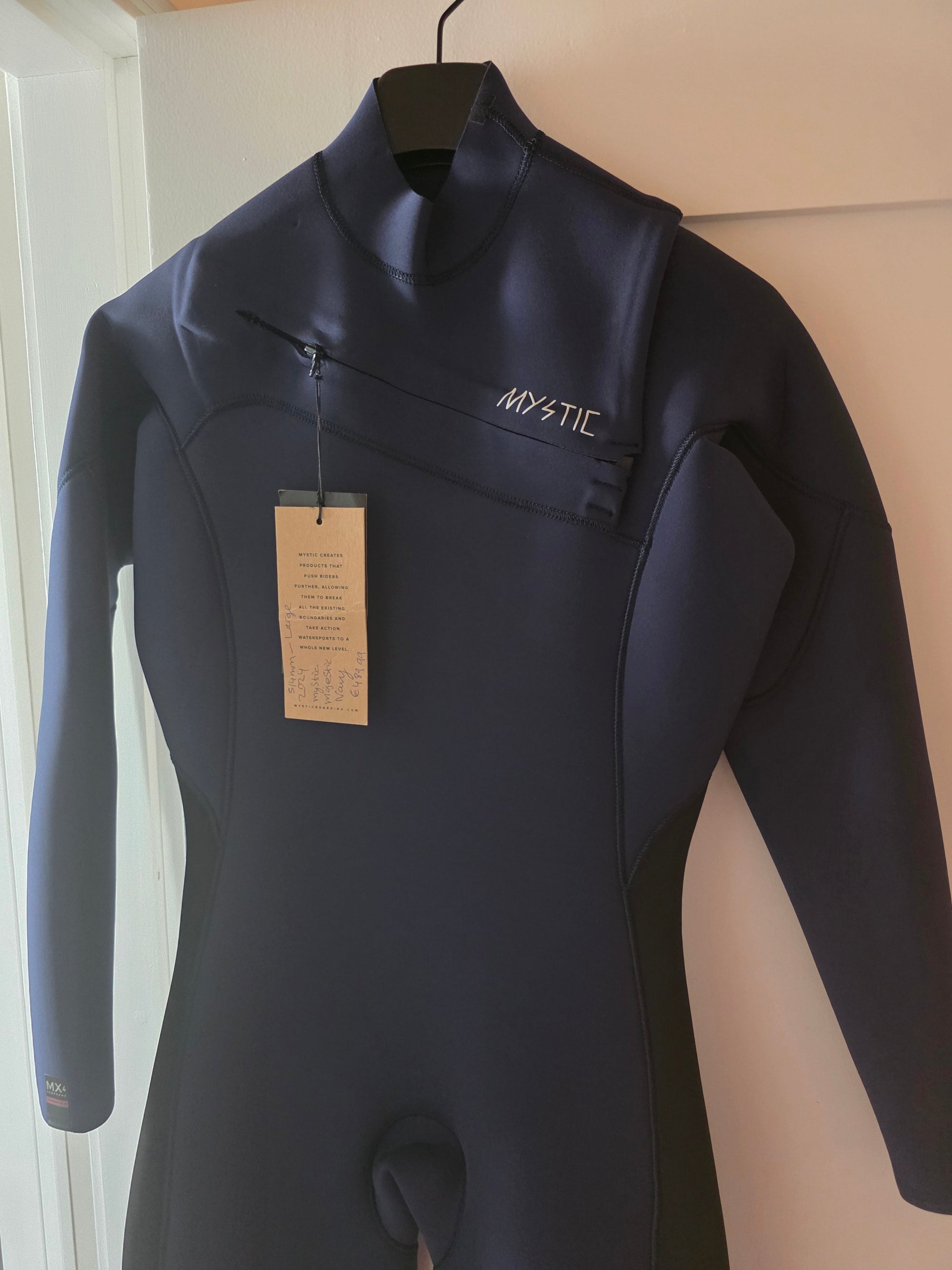 Mystic Majestic 5/4 navy wetsuit with tags Galway
