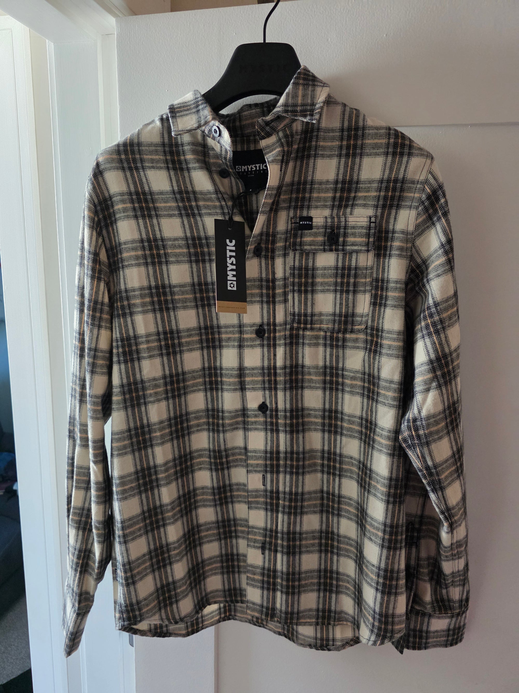 Mystic Check Shirt – Off White