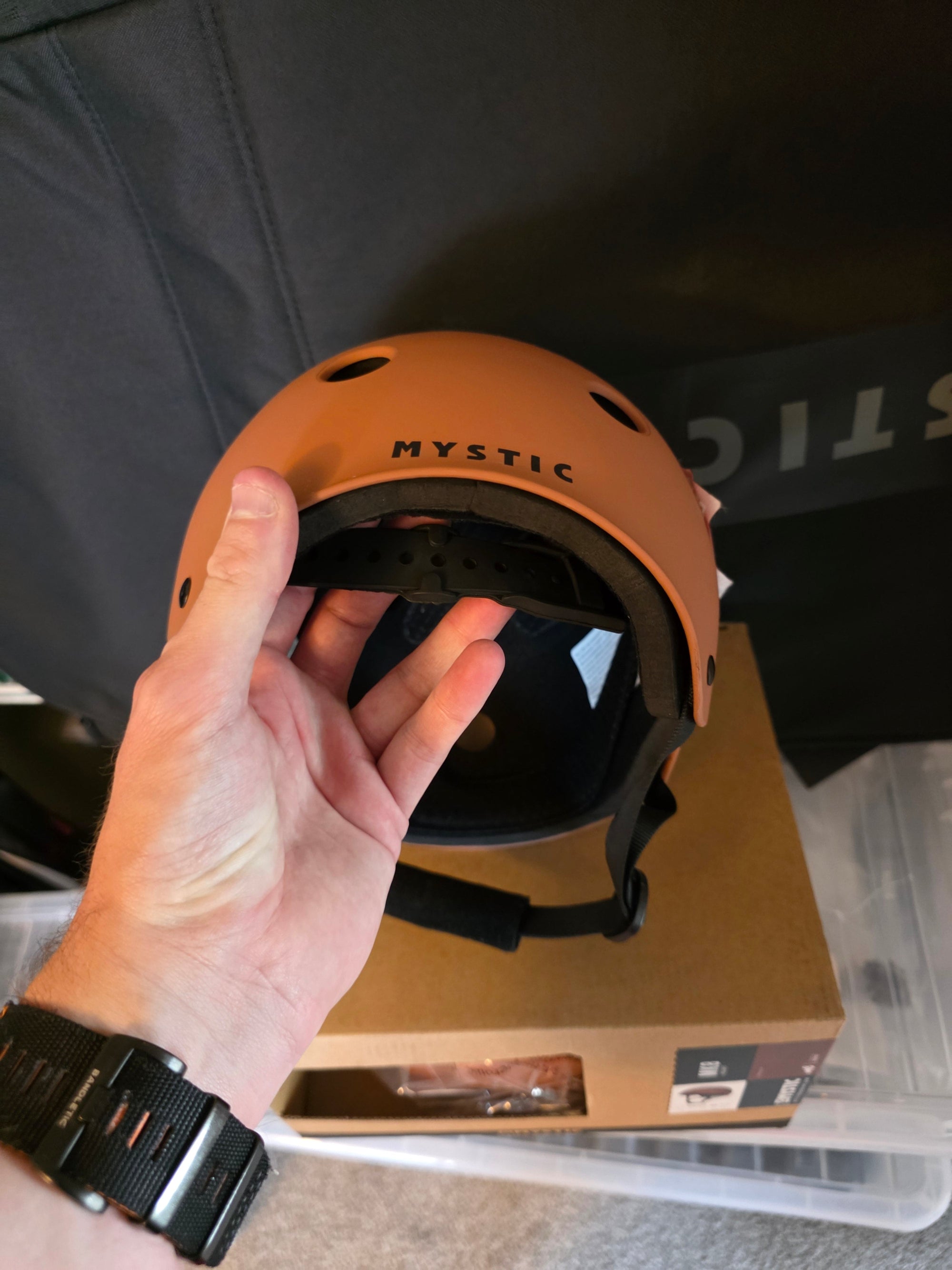 Mystic MK8 helmet rusty red in stock Galway