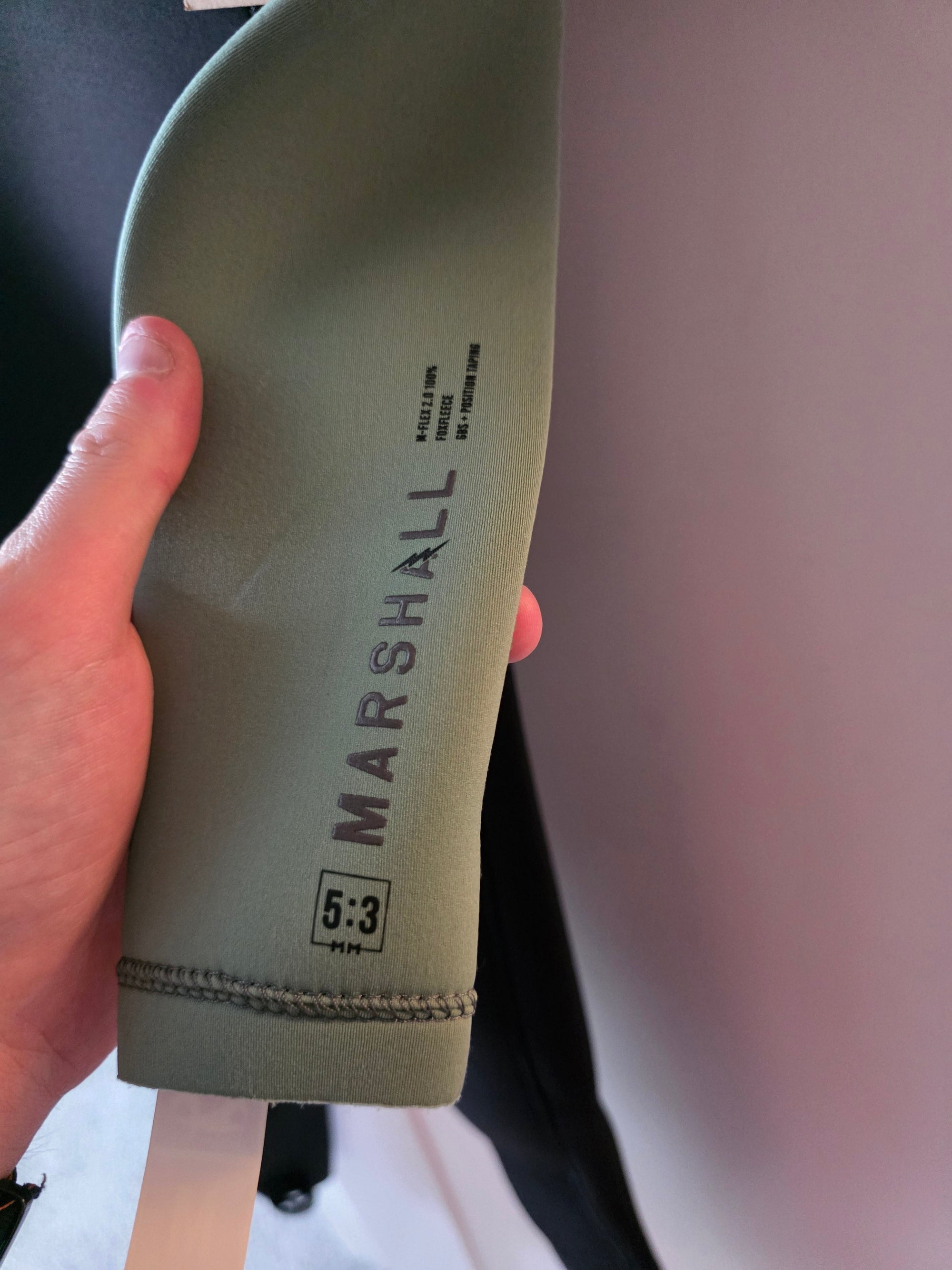 Mystic Marshall 5/3 wetsuit back