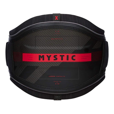 2022- Mystic- Majestic X Carbon Waist Harness- Black/Red- No bar