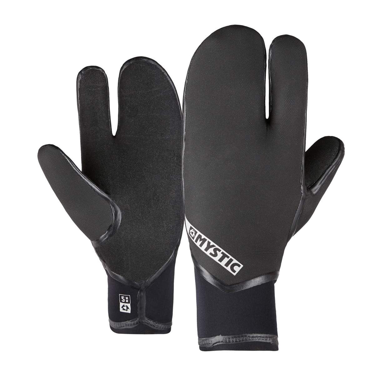 2022- Mystic- Supreme Glove 5mm Lobster- Black